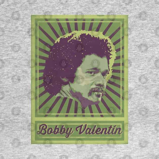 Bobby Valentín Poster by TropicalHuman